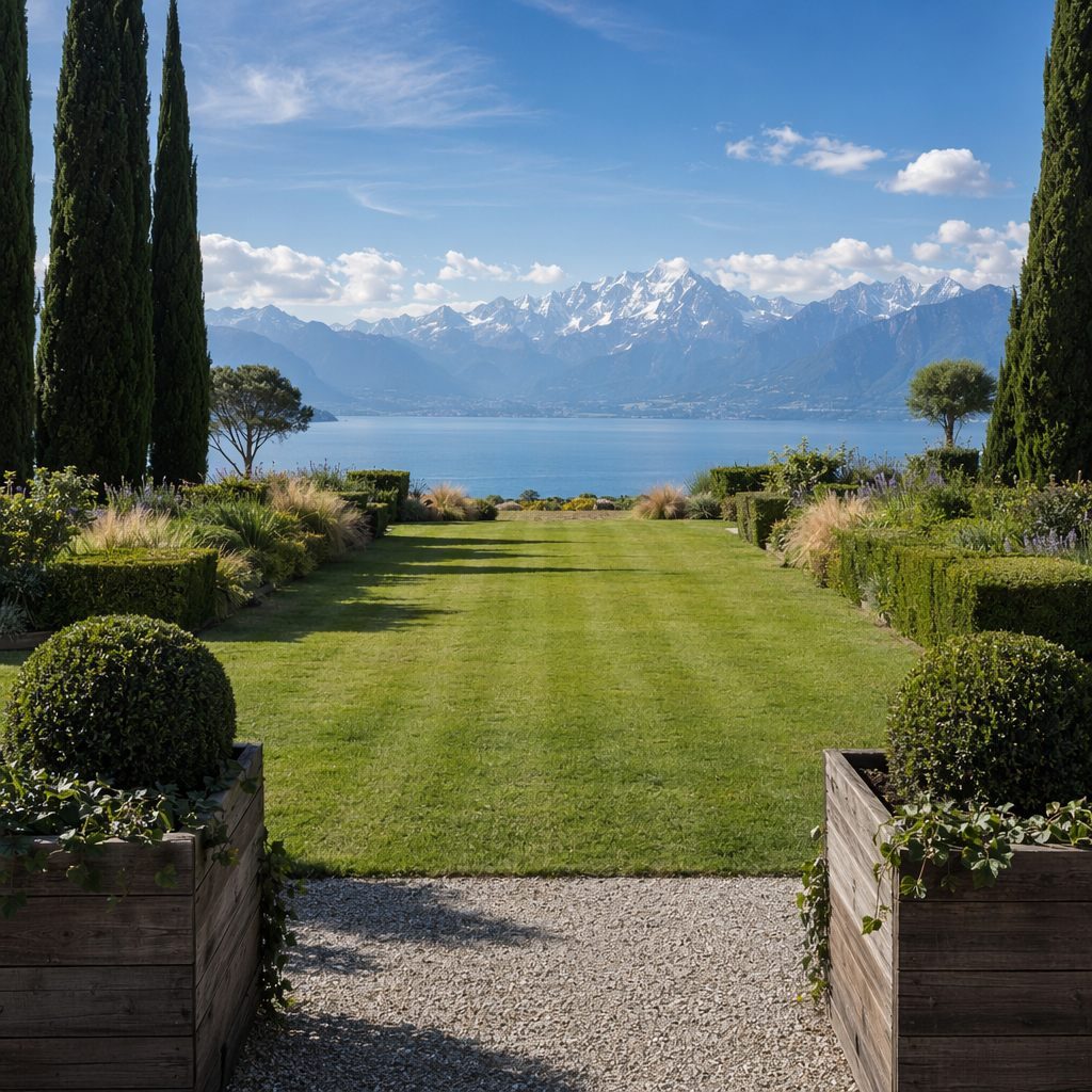 Plantation de fleurs et plantes ornementales